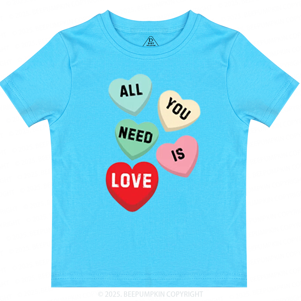 All You Need Is Love Toddler&Kid's Tees Beepumpkin