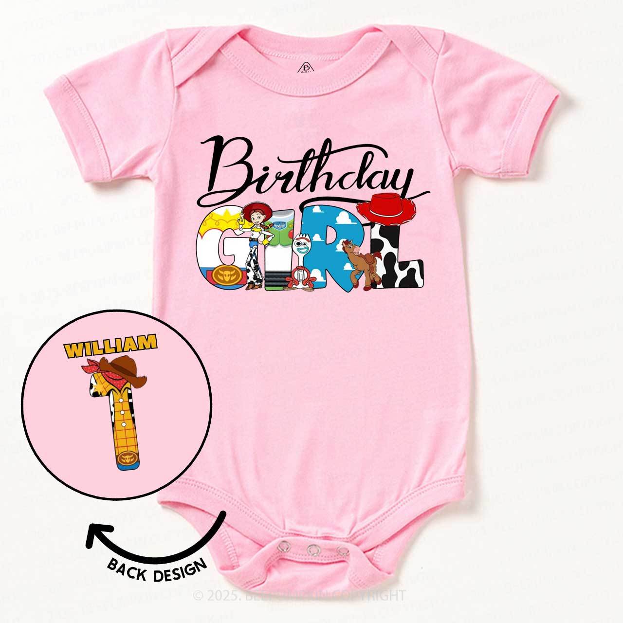 Personalized Birthday Bodysuit Beepumpkin