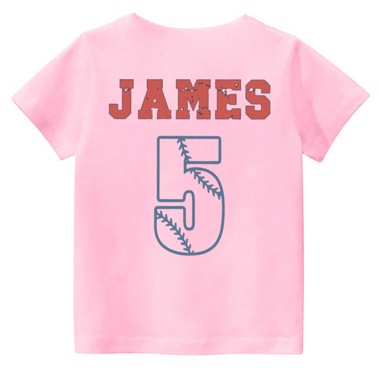 Personalized Snack Muncher Baseball Toddler&Kid's Tees Beepumpkin