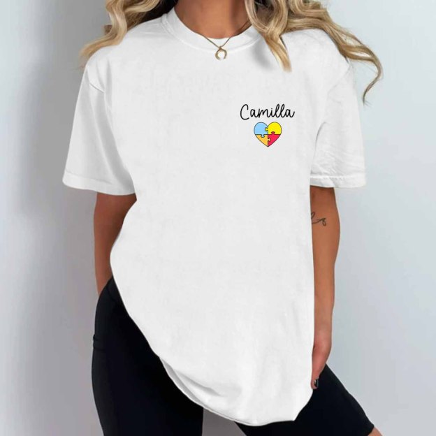 Personalized Autism Mama T-Shirts