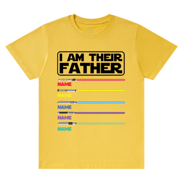 Personalized I Am Their Father T-shirt