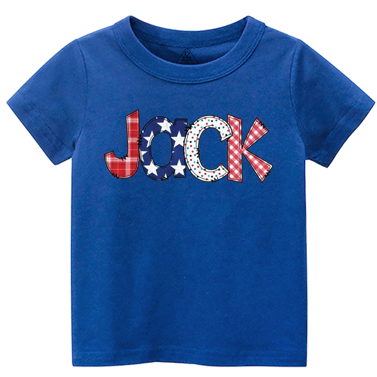 Personalized Name Fourth Of July Toddler&Kid's Tees Beepumpkin 