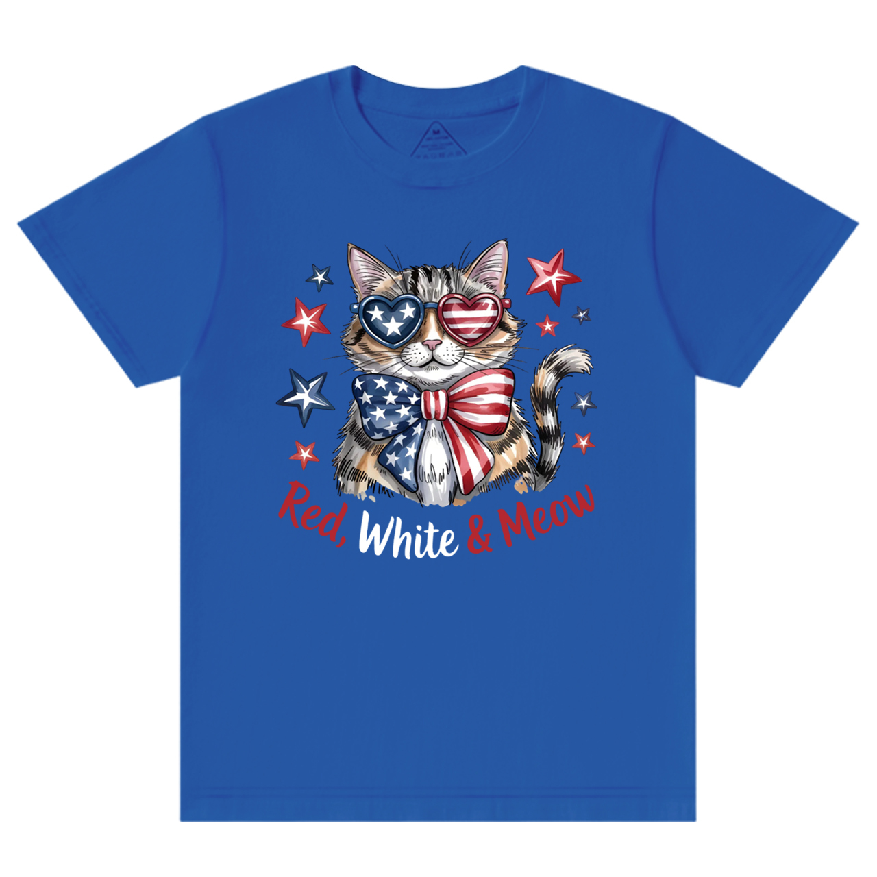Patriotic Cat Mama T-Shirts