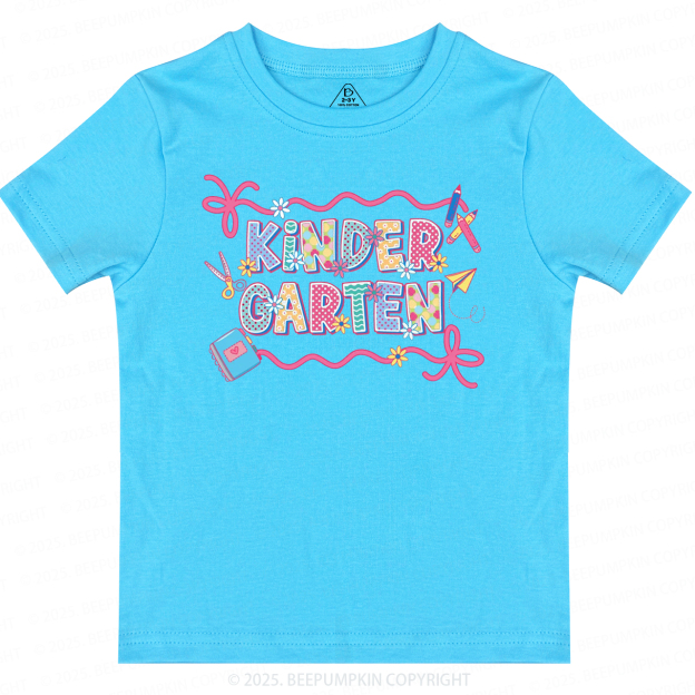 Personalized Coquette Pencil Toddler&Kid's Tees Beepumpkin