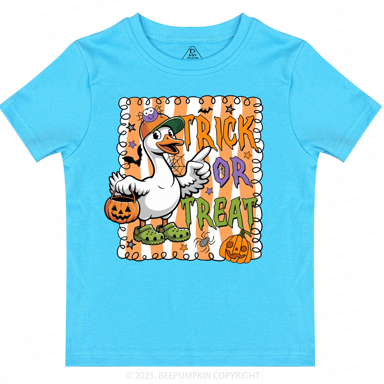 Halloween Goose Trick Or Treat Toddler&Kid's Tees Beepumpkin 