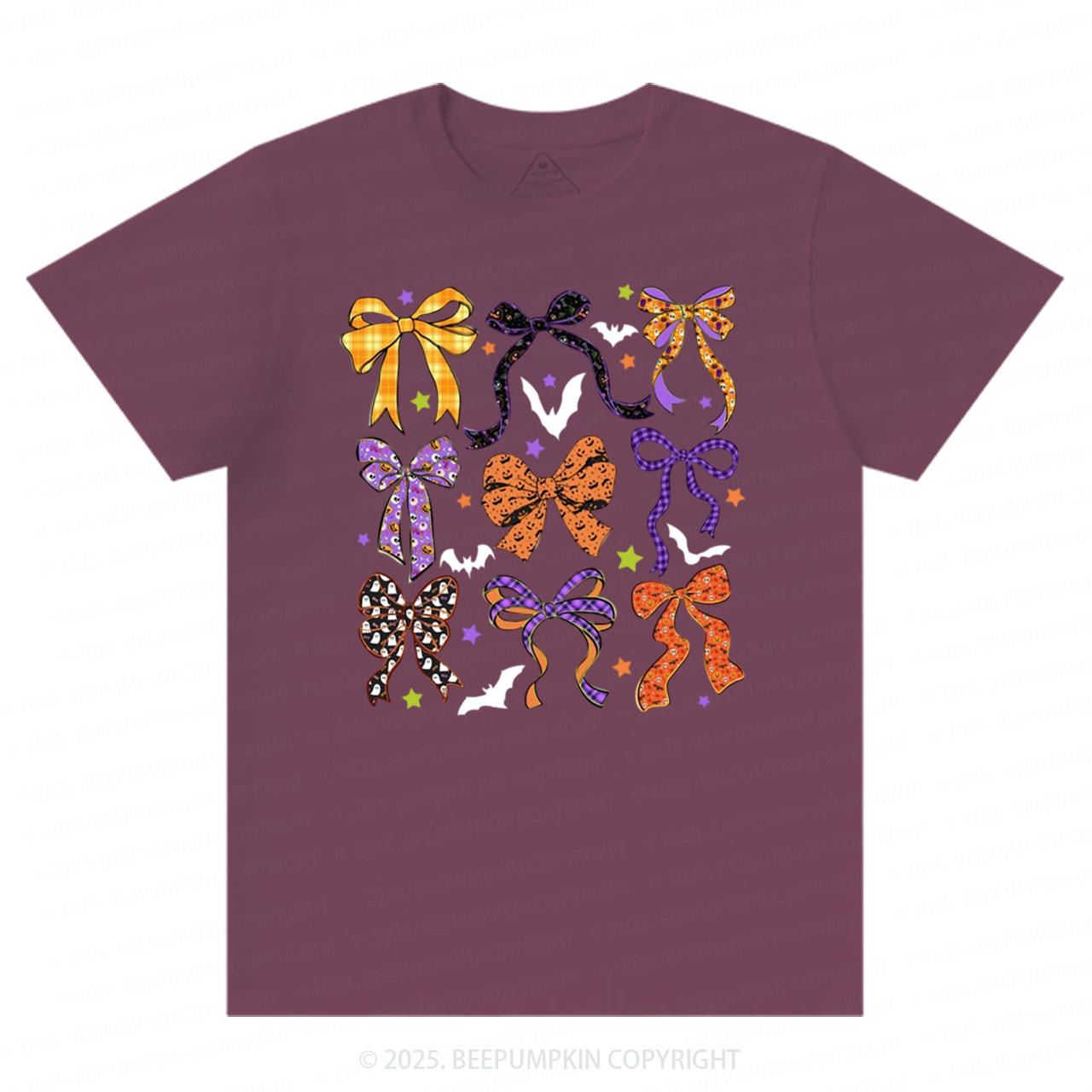 Coquette Bow Halloween T-Shirts Beepumpkin 