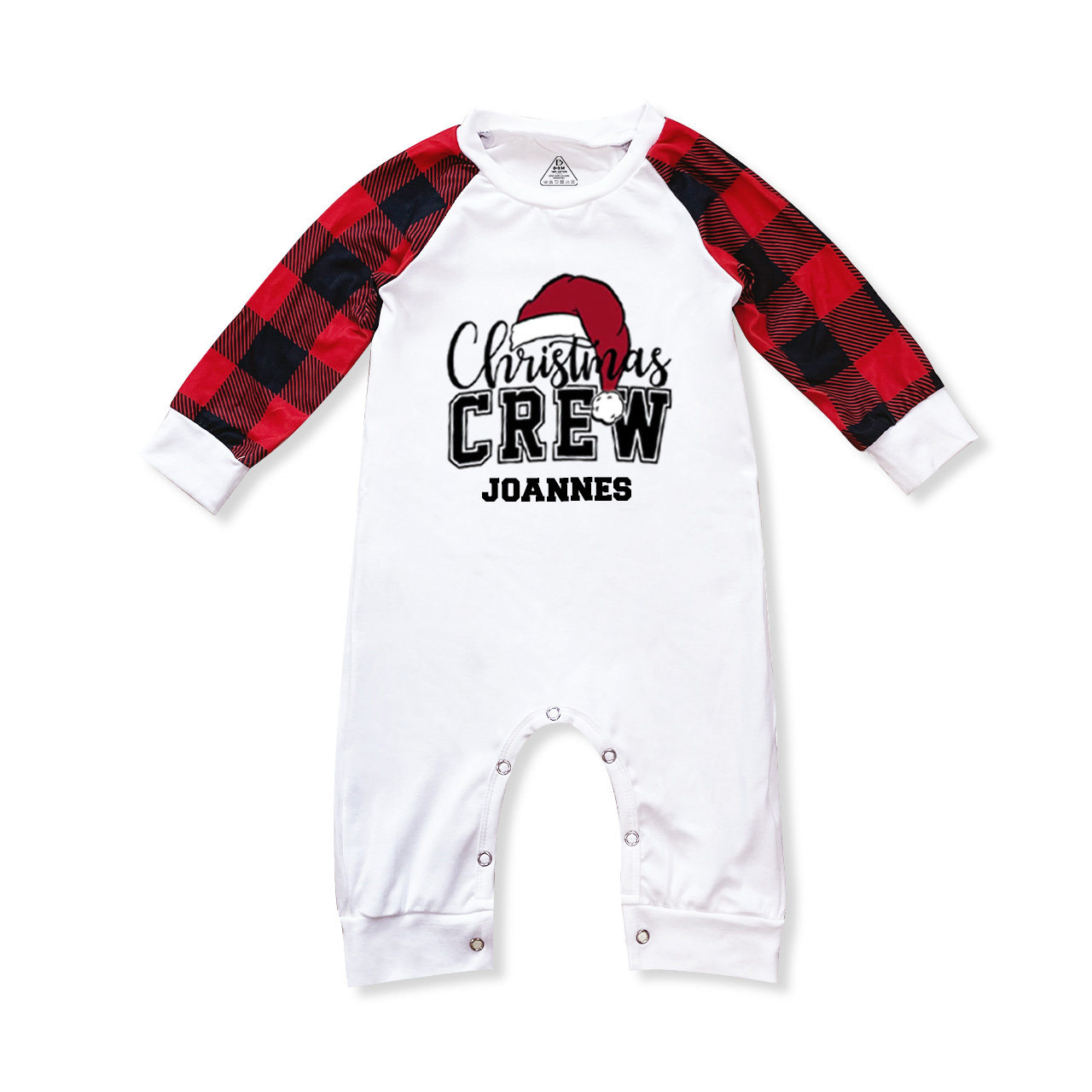 Personalized Christmas Crew Group Family Matching Pajamas
