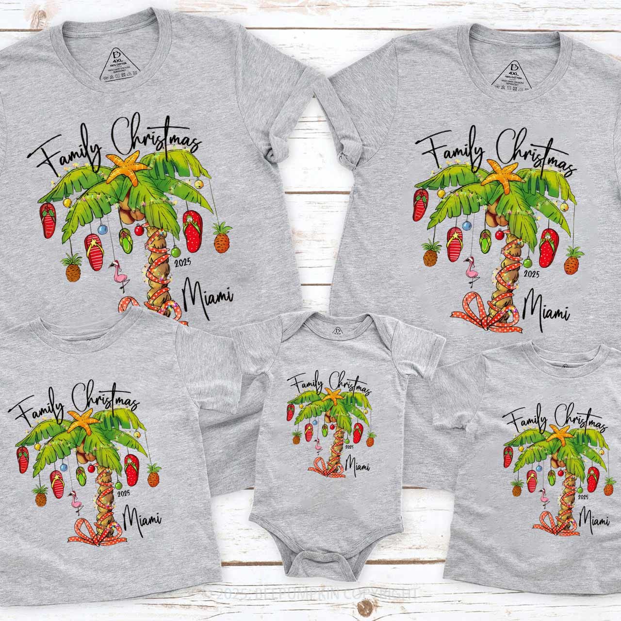 Personalized Christmas Vacation Family Matching T-Shirts Beepumpkin