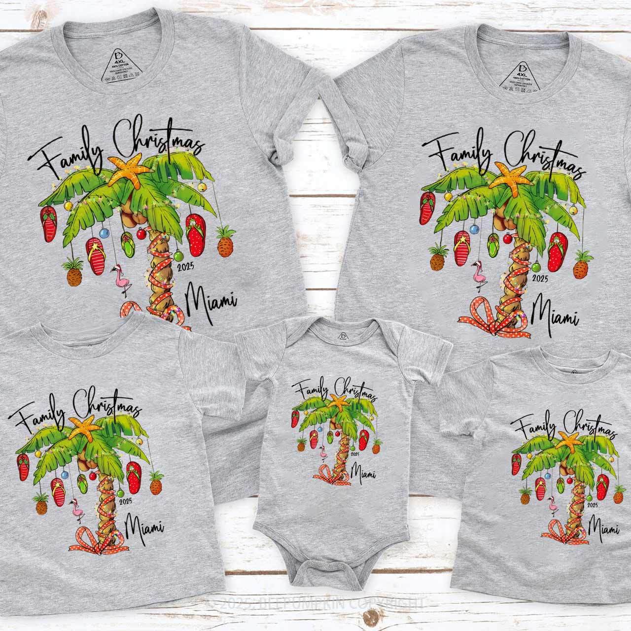 Personalized Christmas Vacation Family Matching T-Shirts Beepumpkin