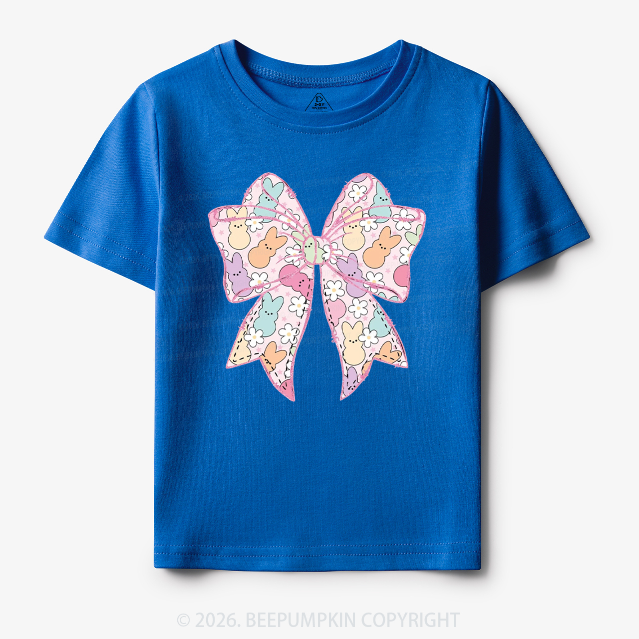 Easter Coquette Bunny Bow Toddler&Kid's Tees