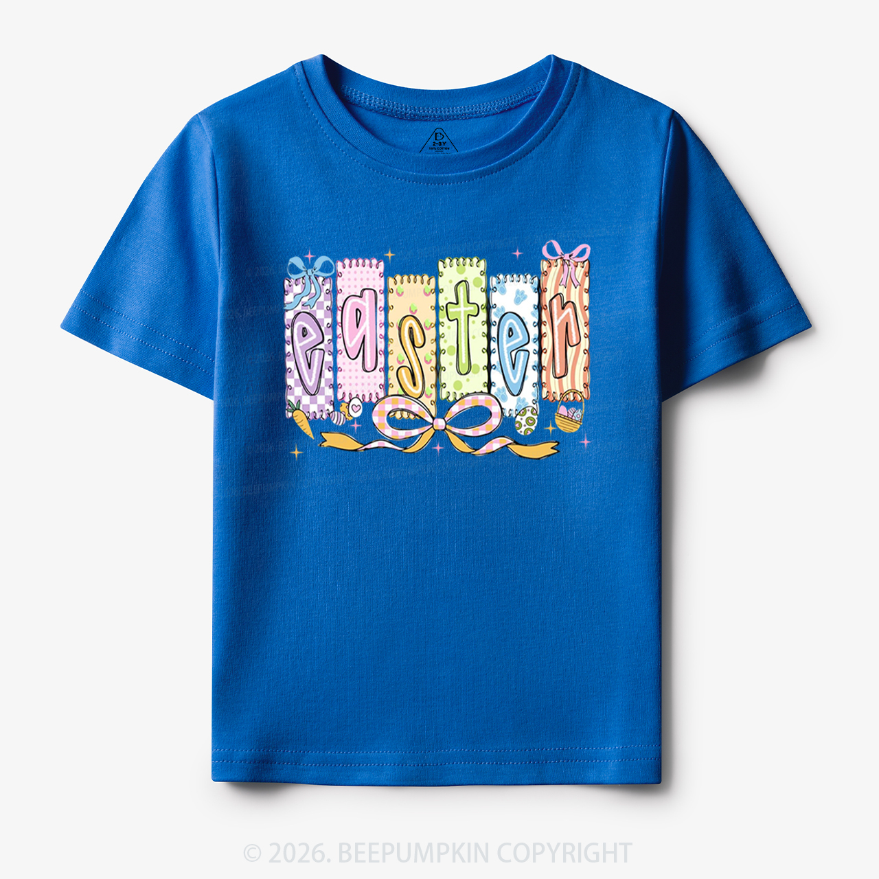 Cute Pastel Preppy Coquette Easter Toddler&Kid's Tees