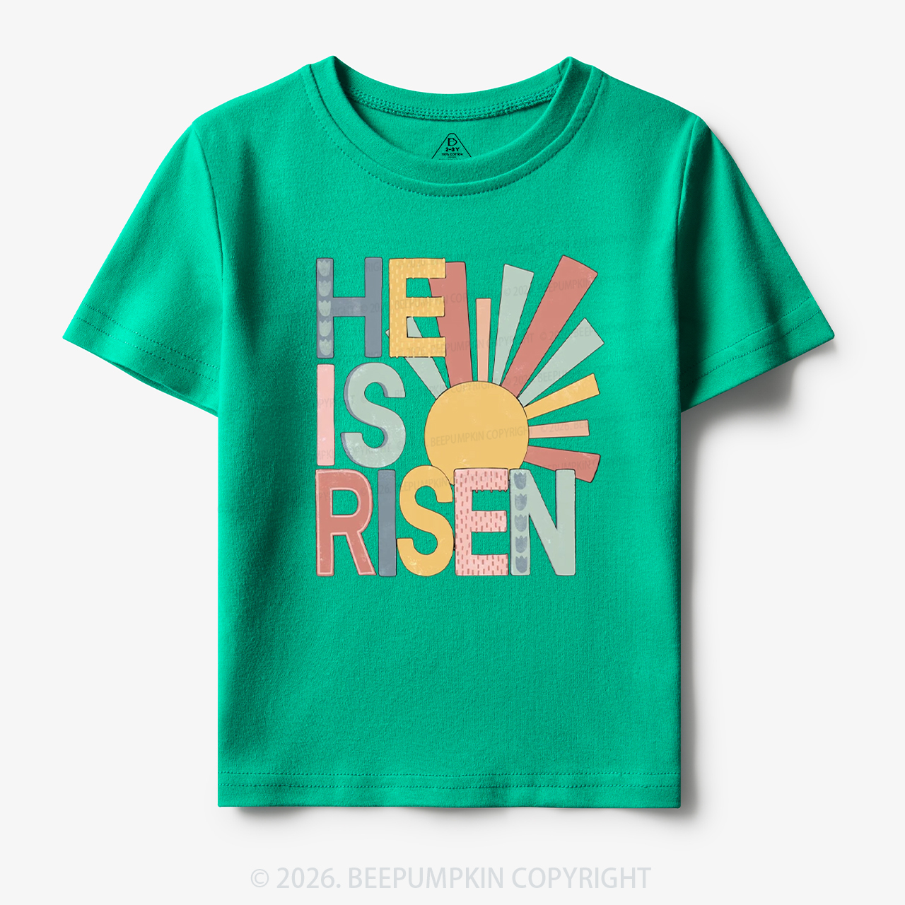 He Is Risen Love Like Jesus Easter Toddler&Kid's Tees