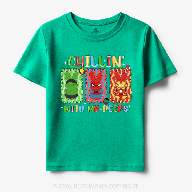 Chillin With My Friends Toddler&Kid's Tees