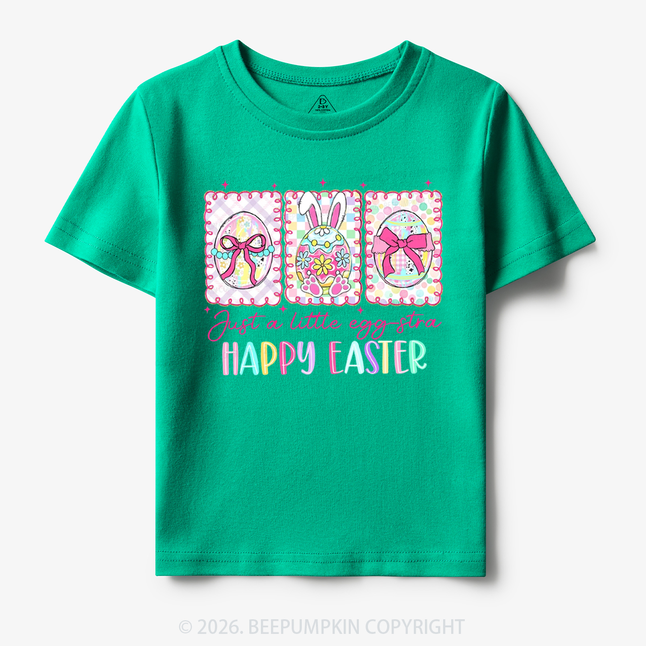 Just A Little Egg Star Easter Toddler&Kid's Tees