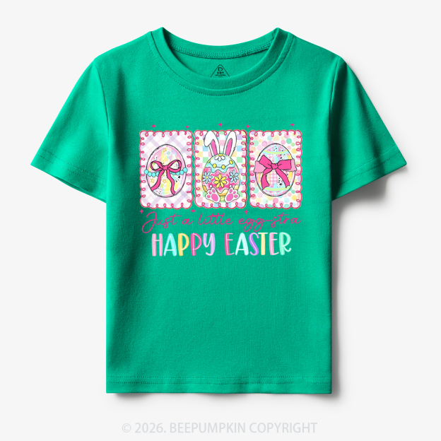 Just A Little Egg Star Easter Toddler&Kid's Tees