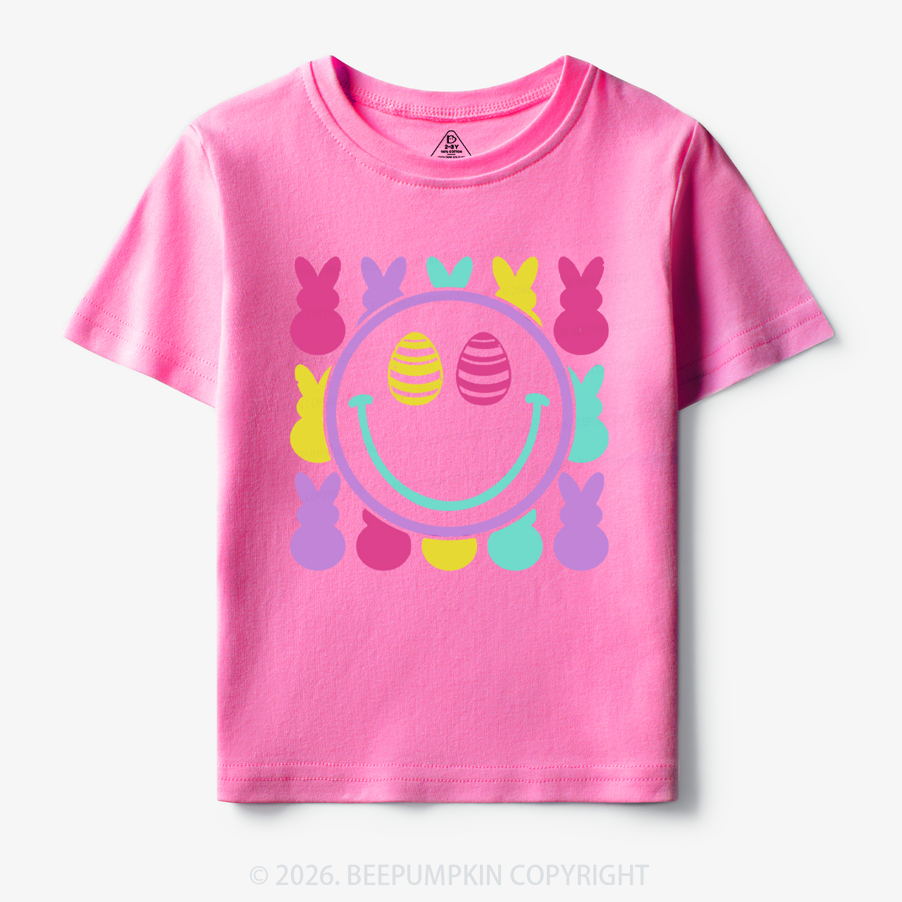 Easter Smiley Chilling Peeps Toddler&Kid's Tees