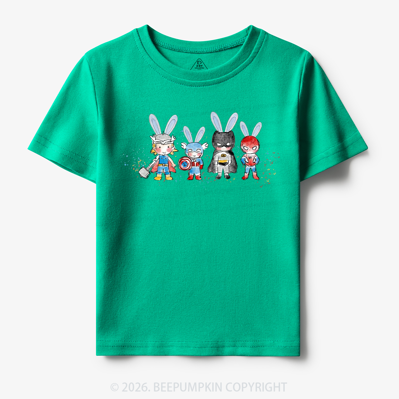 Easter Cute Cartoon Bunny Toddler&Kid's Tees