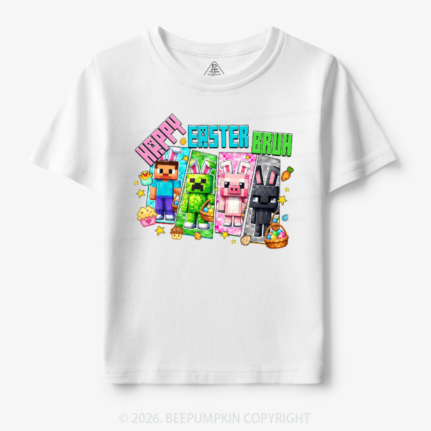 Happy Easter Mining Toddler&Kid's Tees