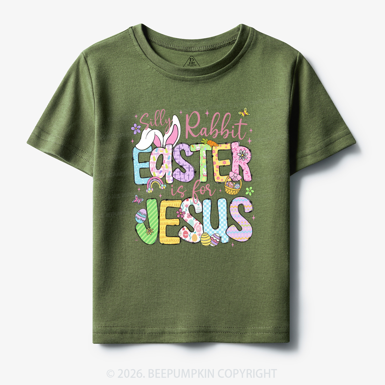 Silly Rabbit Easter If For Jesus Toddler&Kid's Tees