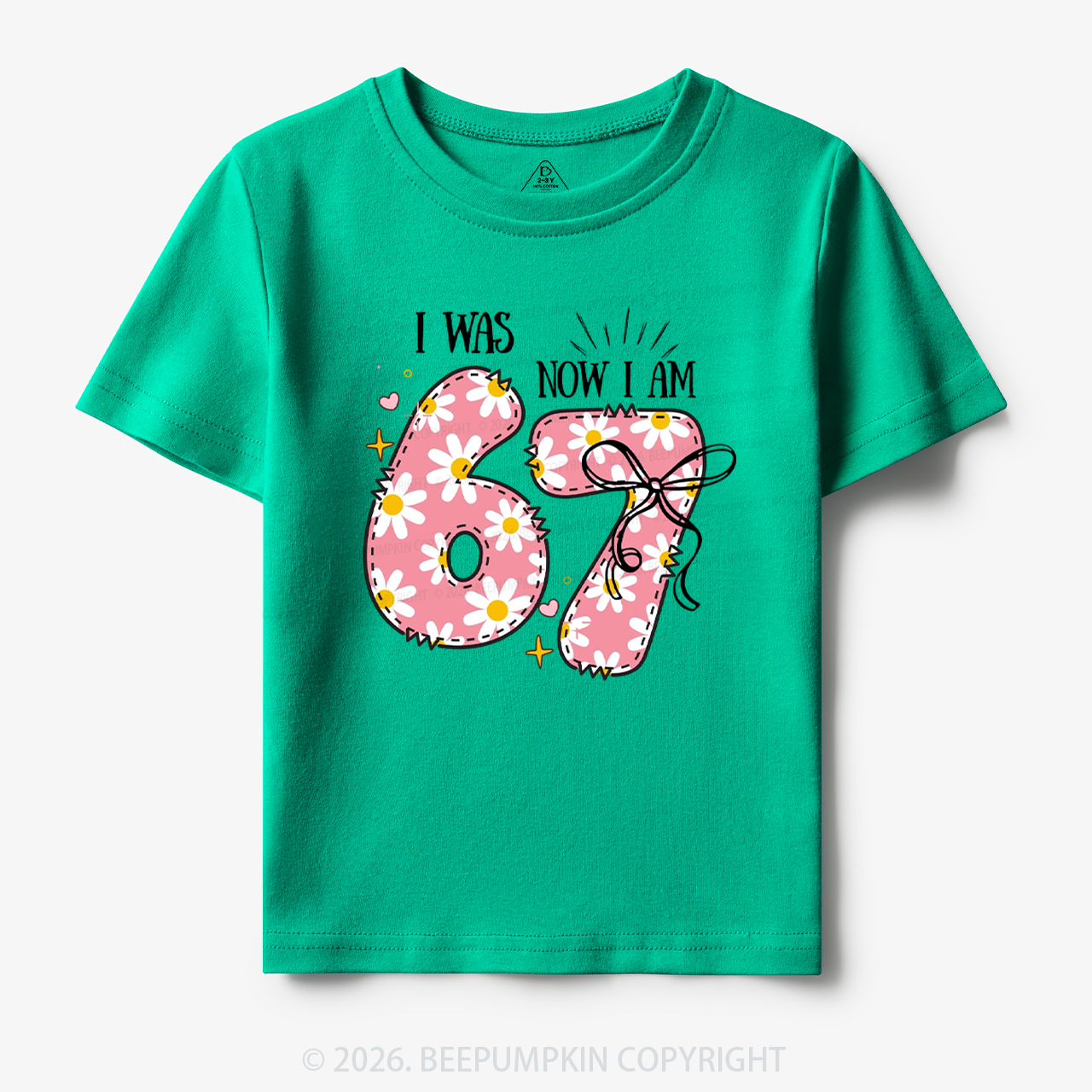I Was 6 Now I'm 7 Toddler&Kid's Tees 7