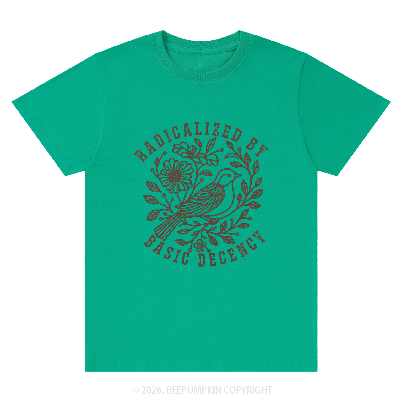 Radicalized by Basic Decency Protest T-Shirts