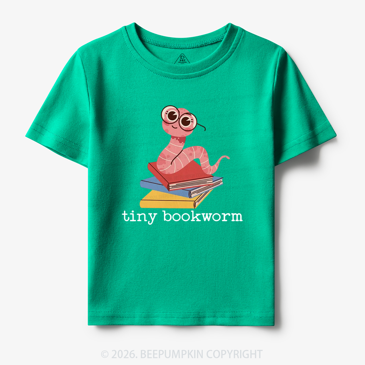 Tiny Bookworm Infant Vintage Toddler&Kid's Tees