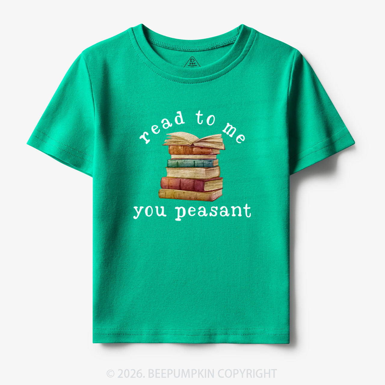 Read To Me You Peasant Book Lover Toddler&Kid's Tees