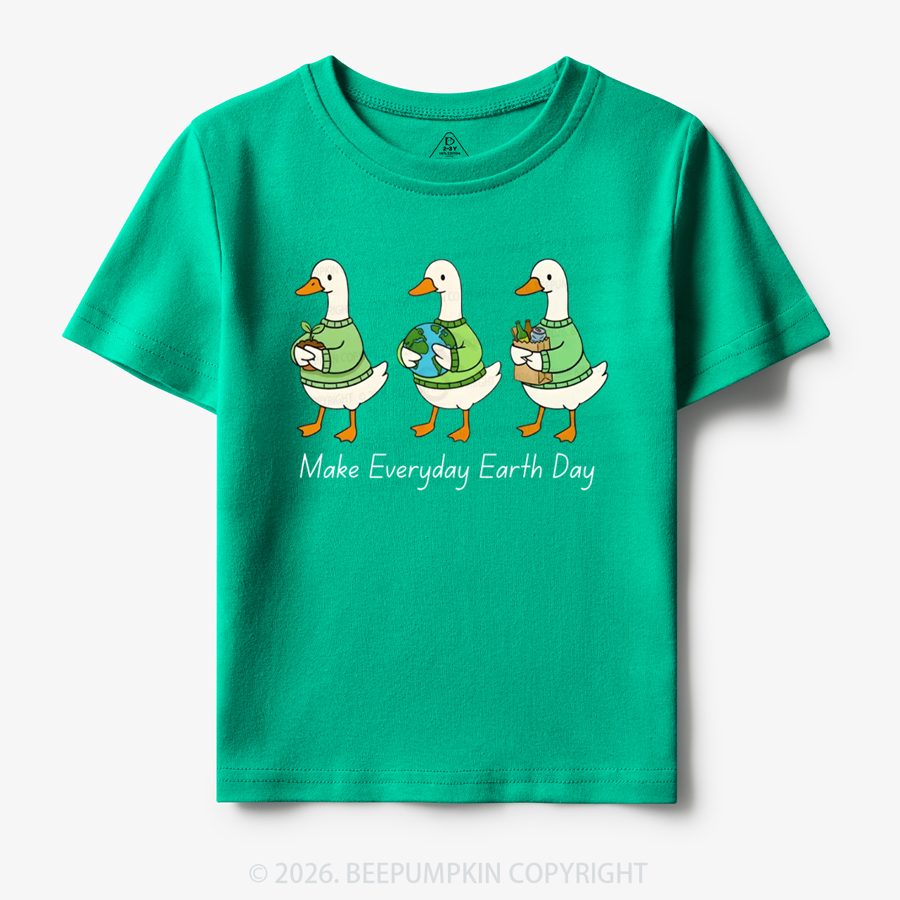 Make Everyday Earth Day Silly Goose Toddler&Kid's Tees