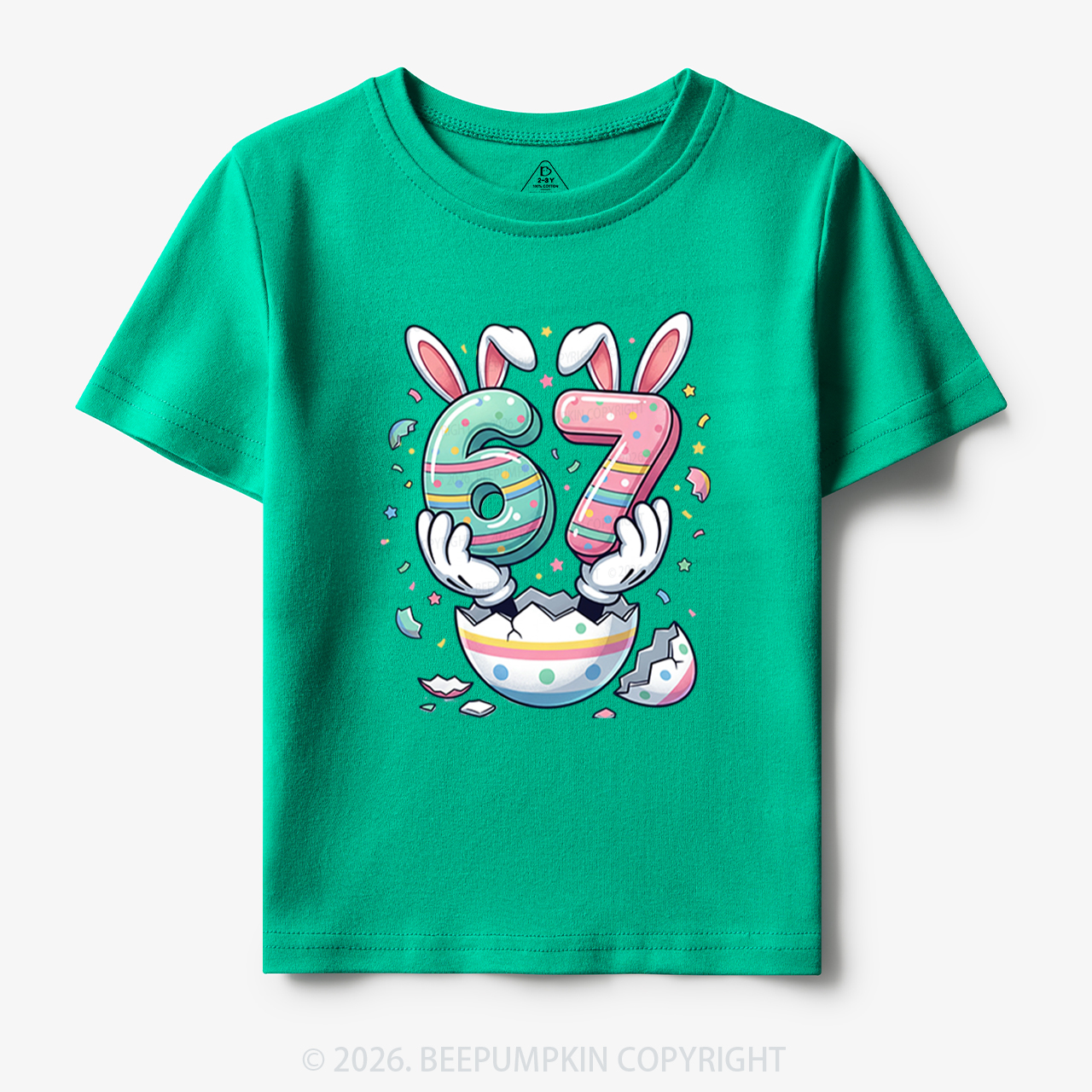 67 Easter Bunny Funny Toddler&Kid's Tees
