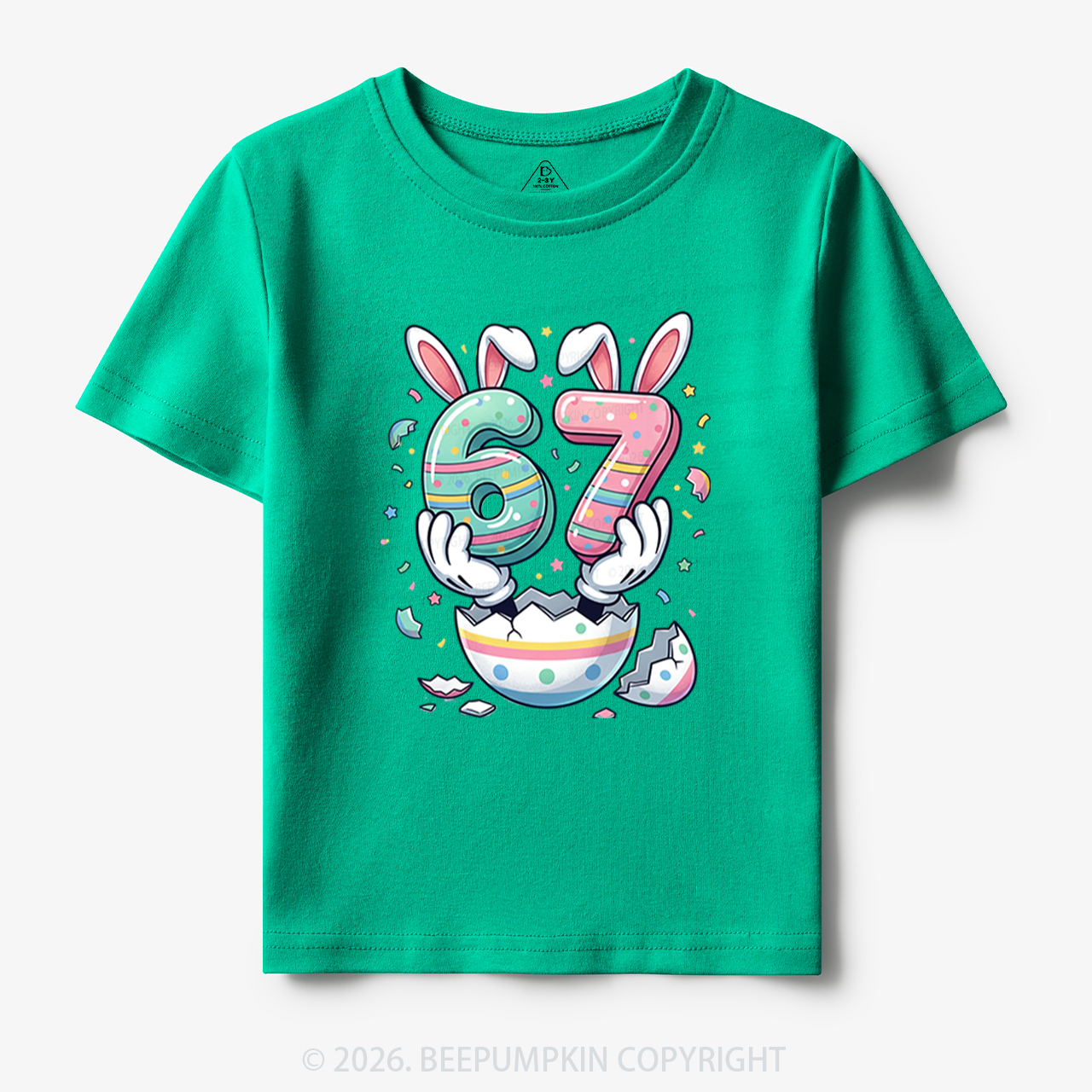 67 Easter Bunny Funny Toddler&Kid's Tees