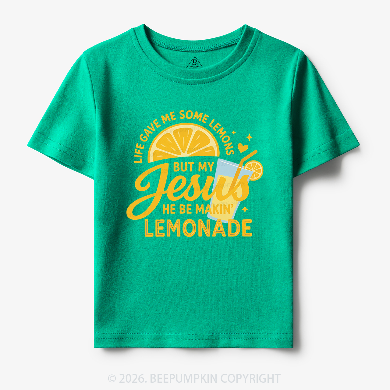 Life Gave Me Some Lemons Jesus Toddler&Kid's Tees