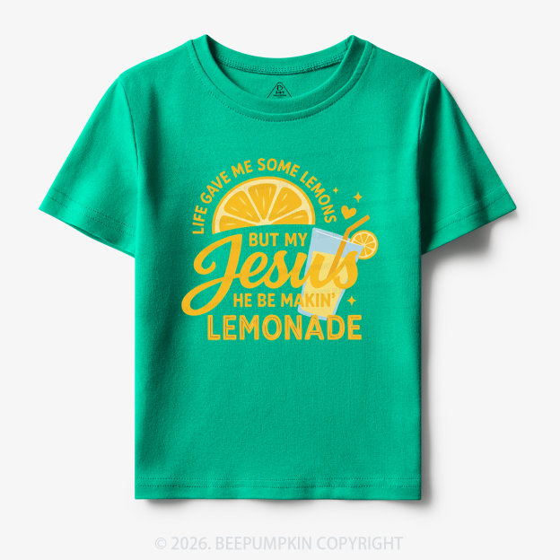 Life Gave Me Some Lemons Jesus Toddler&Kid's Tees