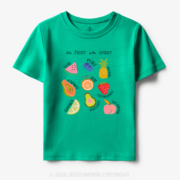 Fruit of the Spirit Christian Toddler&Kid's Tees