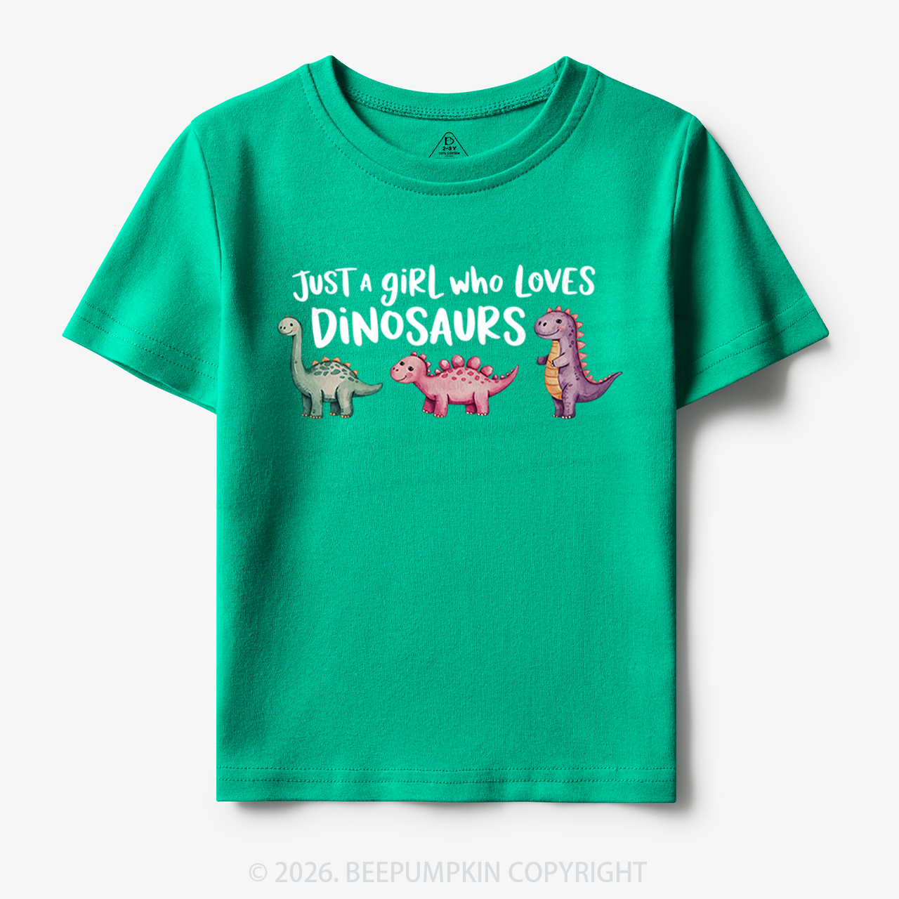 Just A Girl Who Loves Dinosaurs Toddler&Kid's Tees