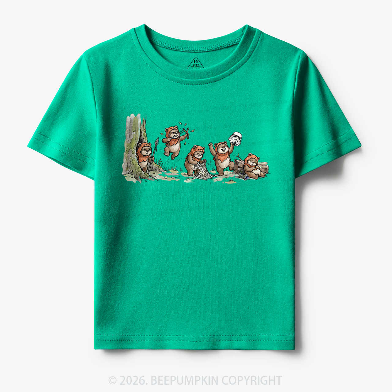 Vintage Galaxy Cute Bear Toddler&Kid's Tees