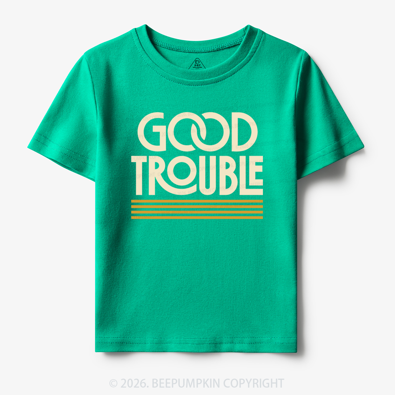 Good Trouble Retro Toddler&Kid's Tees