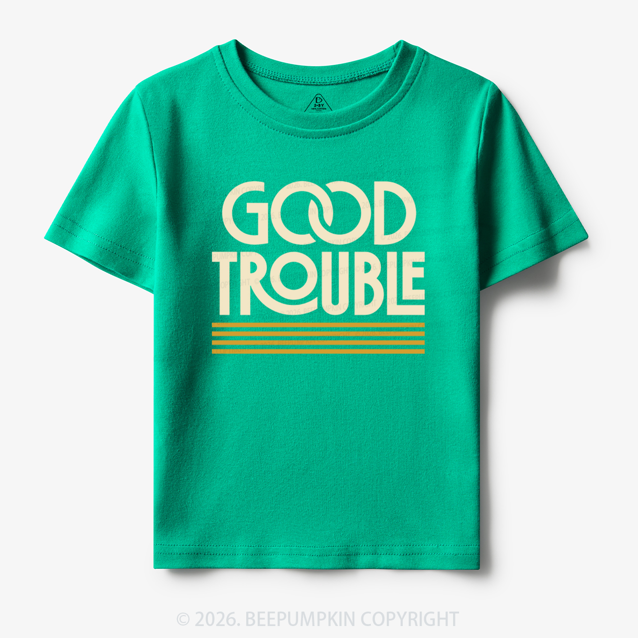 Good Trouble Retro Toddler&Kid's Tees