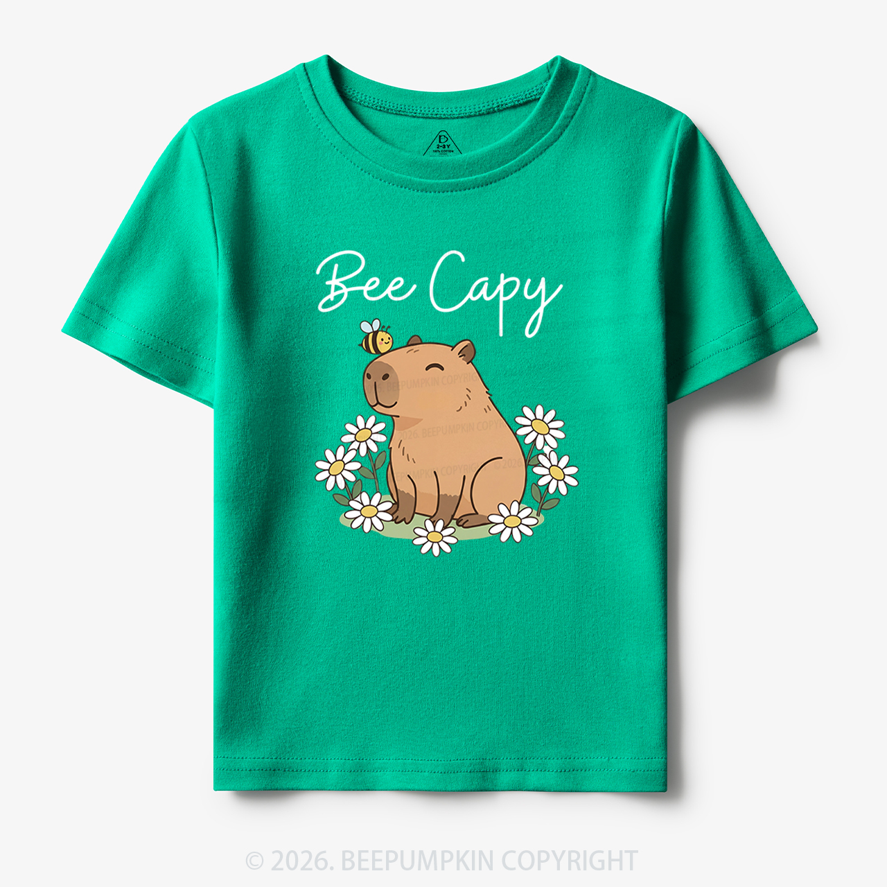 Bee Capy Capybara Toddler&Kid's Tees