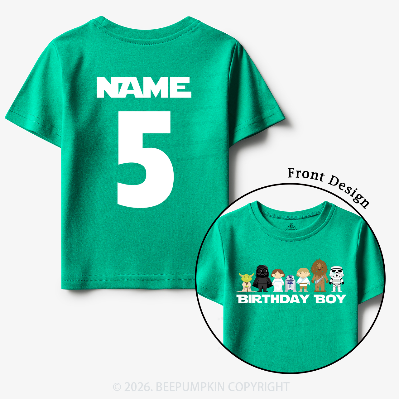 Space Hero Birthday Galaxy Party Toddler&Kid's Tees