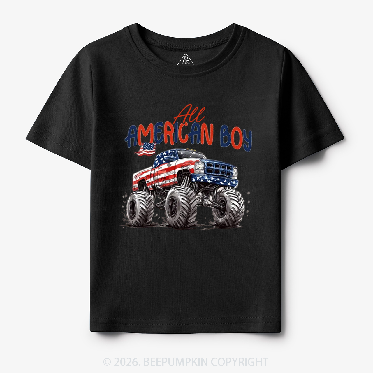 All American Boy 4th of July Toddler&Kid's Tees