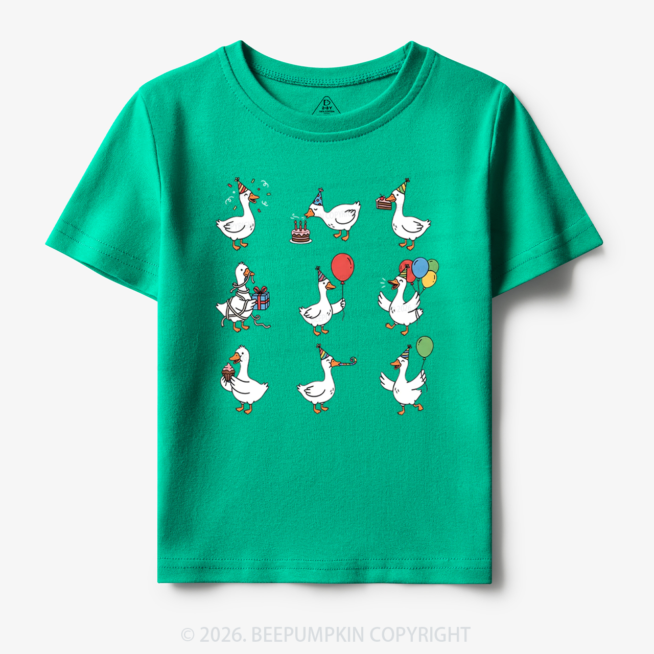 Silly Goose Birthday Toddler&Kid's Tees