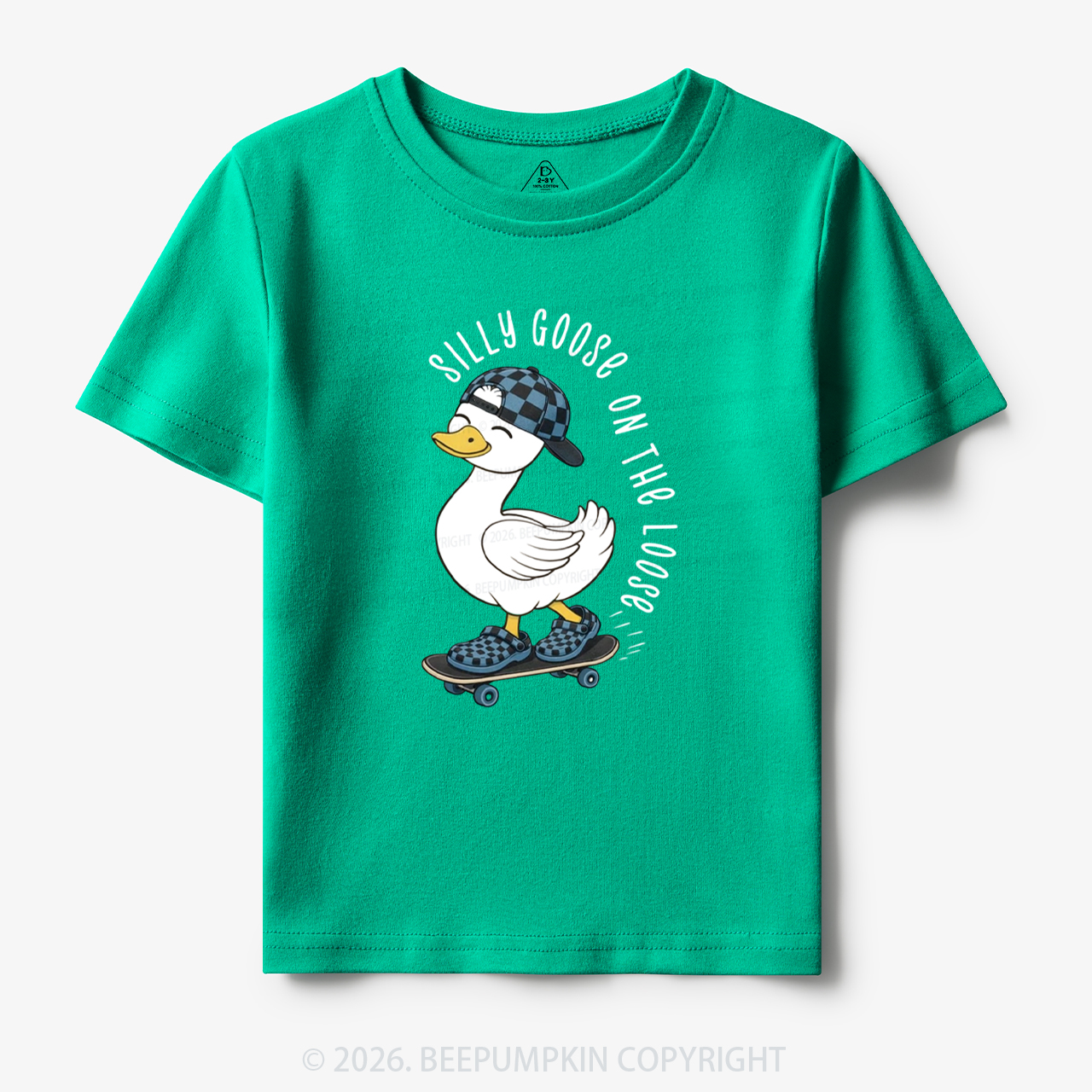 Silly Boy Goose On The Loose Toddler&Kid's Tees