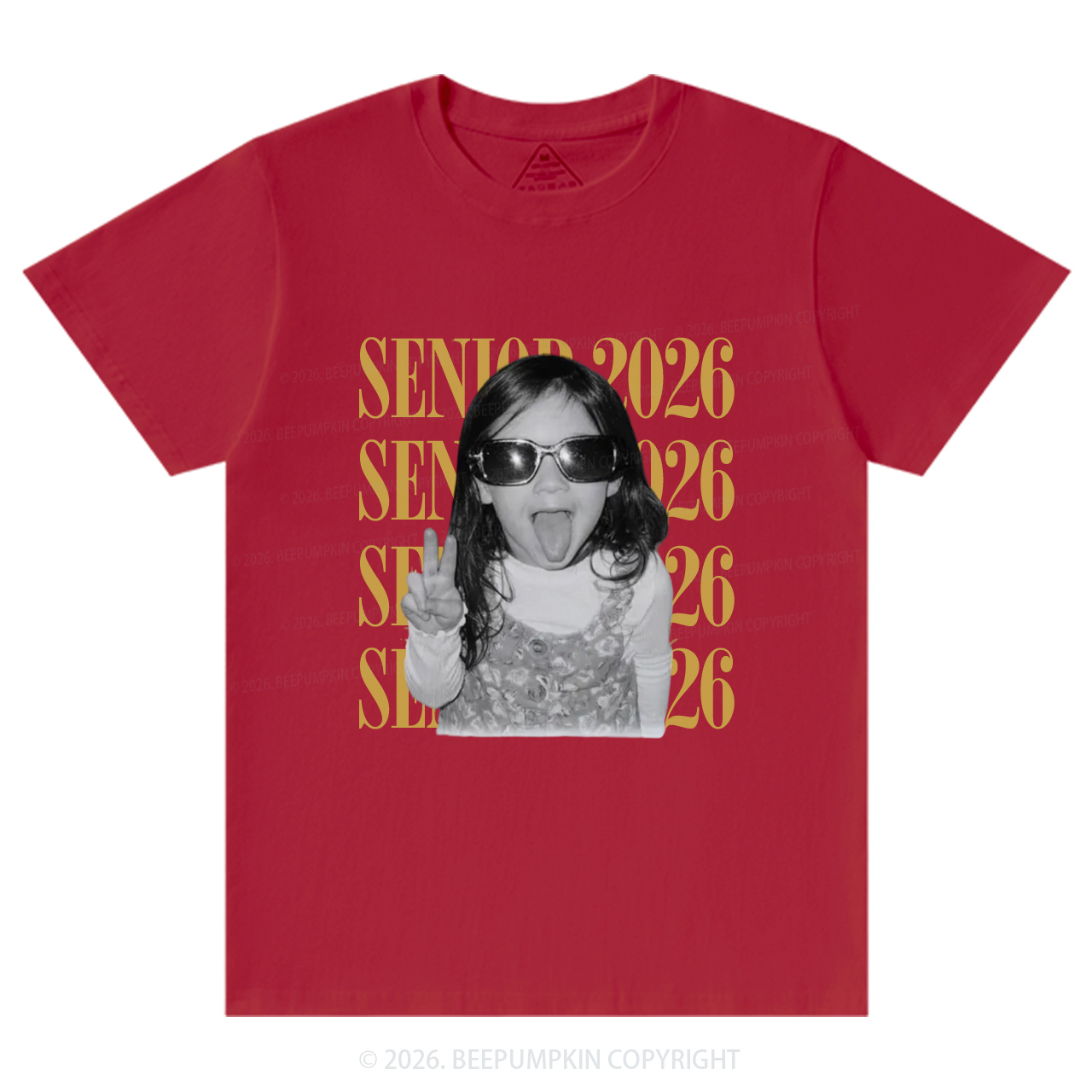 Personalized Vintage Photo And Year Senior T-Shirts