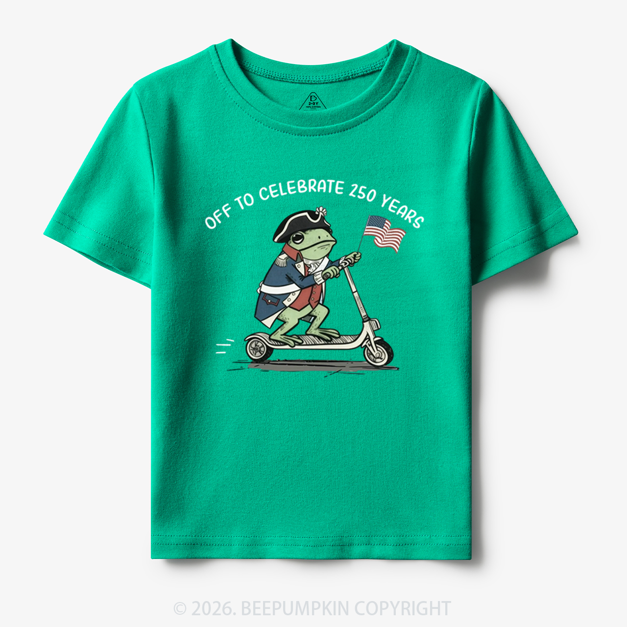 America 250 4th of July Toddler&Kid's Tees