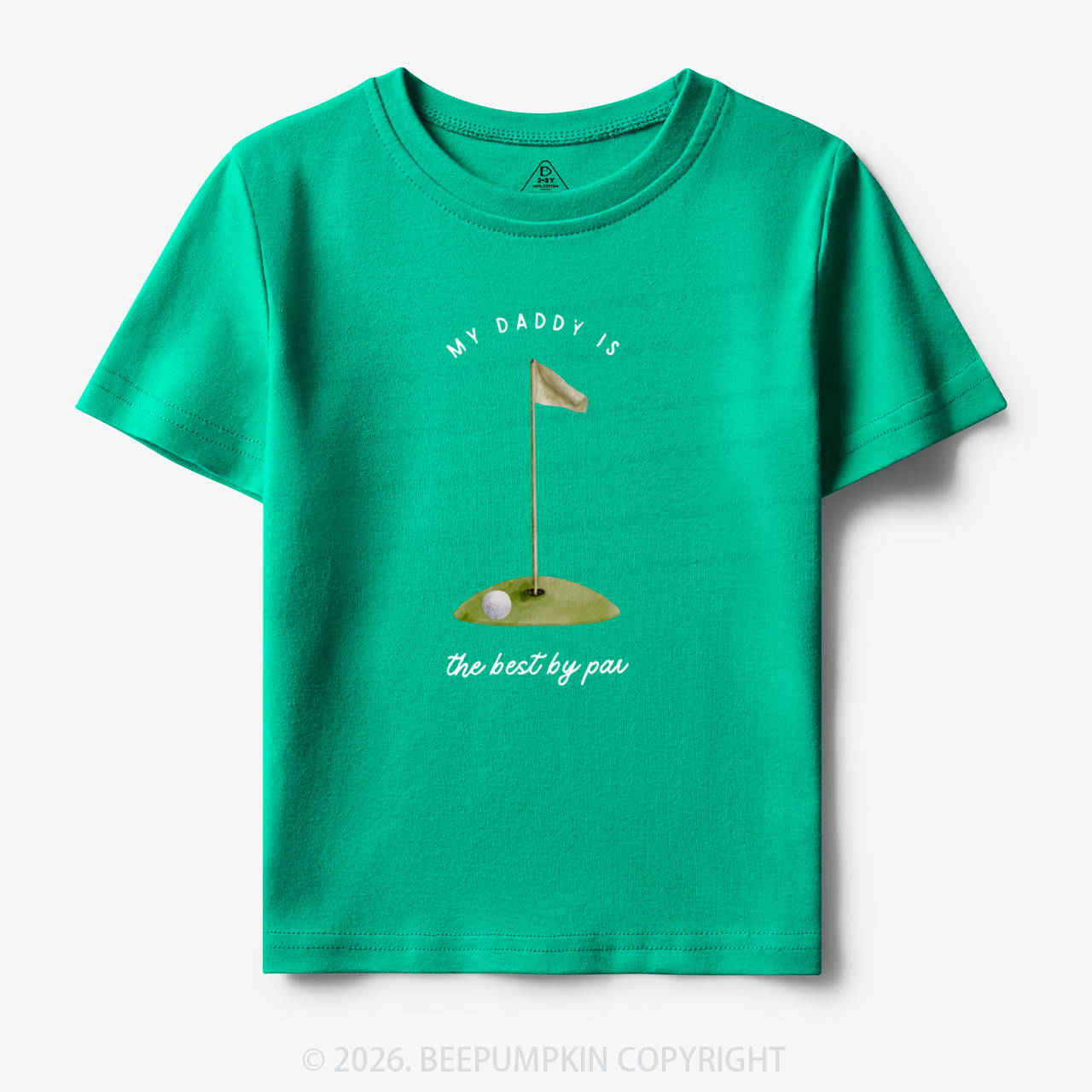 My Daddy Is the Best By Par Toddler&Kid's Tees