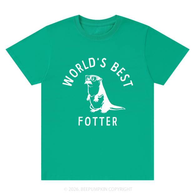Funny Otter World's Best Father T-Shirts