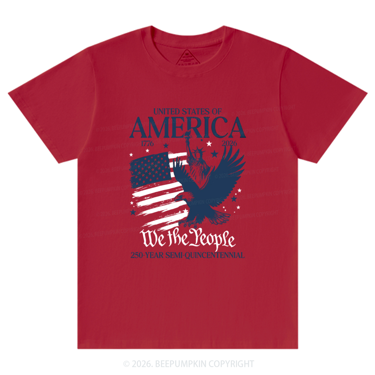  America 250 Patriotic Eagle USA T-Shirts