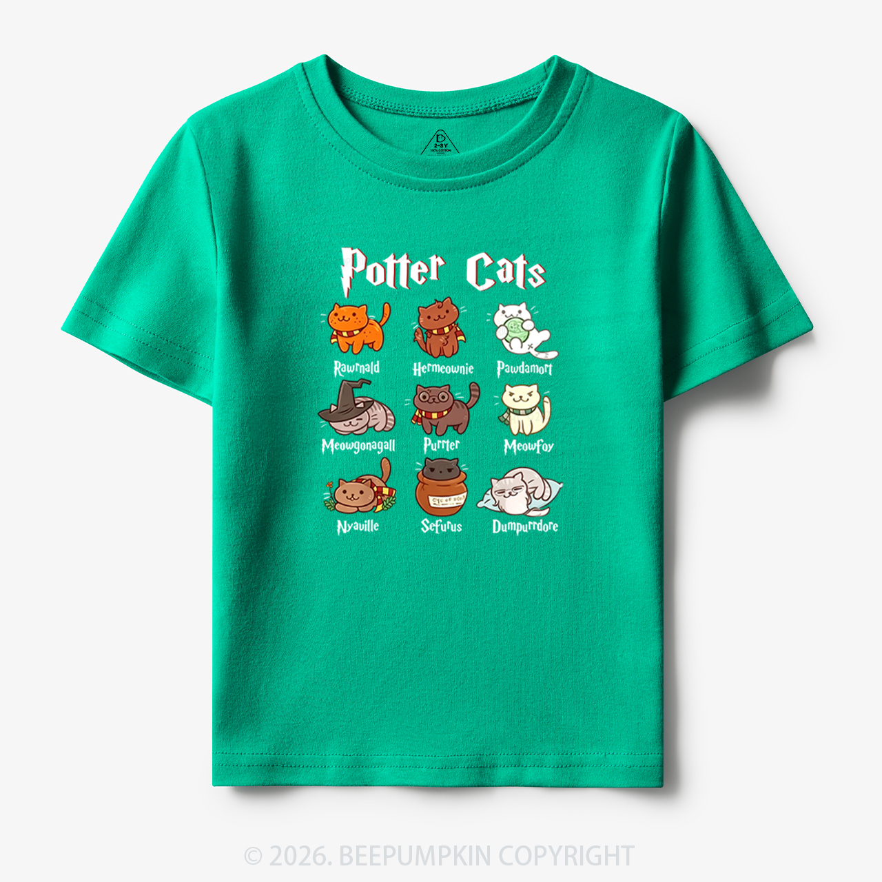 Funny Cat Toddler&Kid's Tees