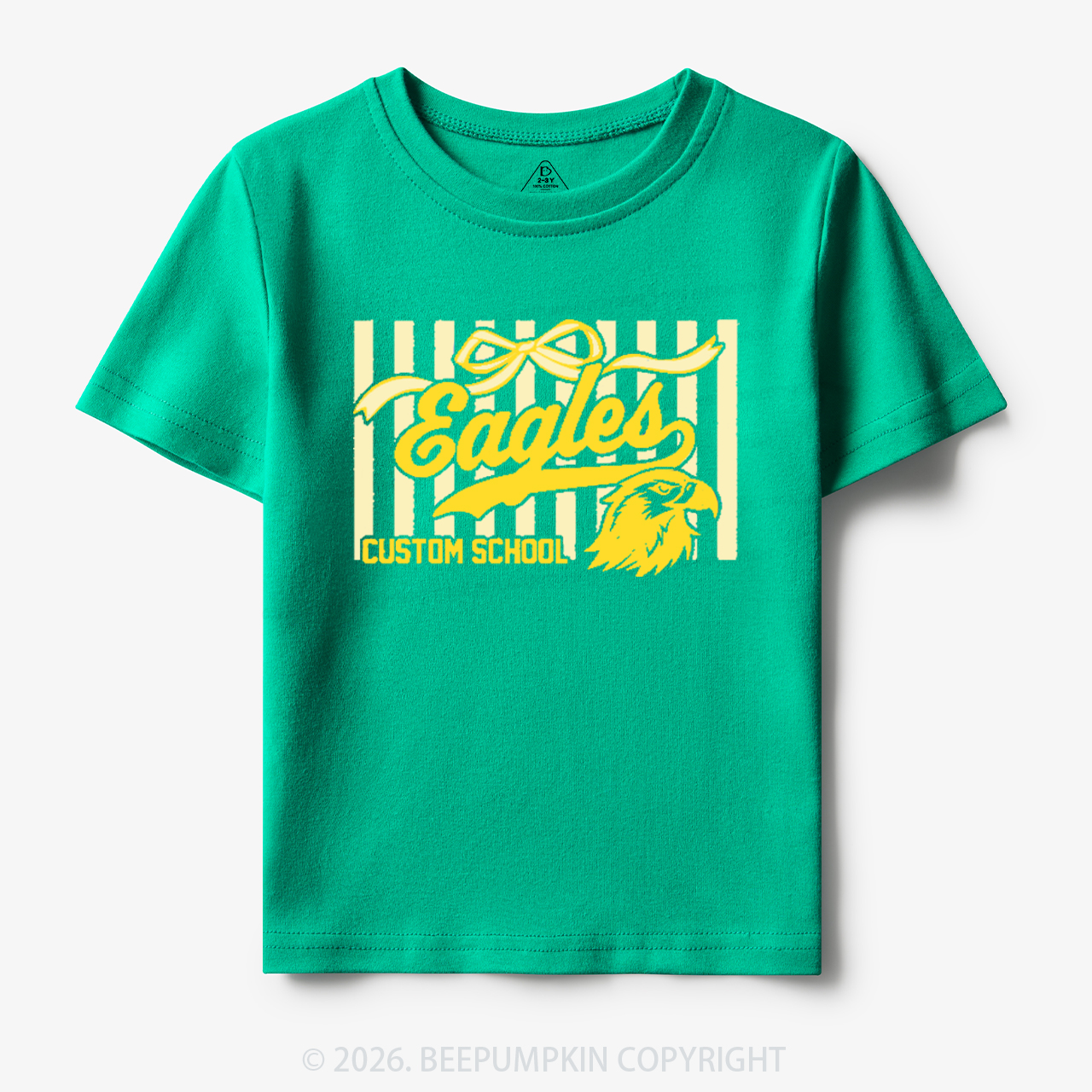 Custom Mascot Back To School Shirt Vintage Toddler&Kids Shirt