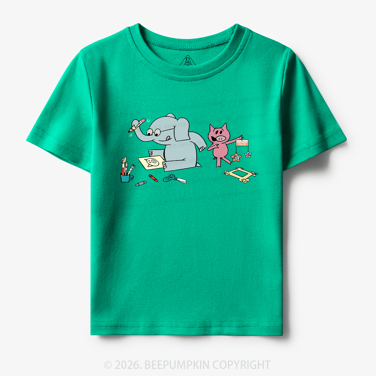 Elephant and Piggie Read More Book Toddler&Kid's Tees